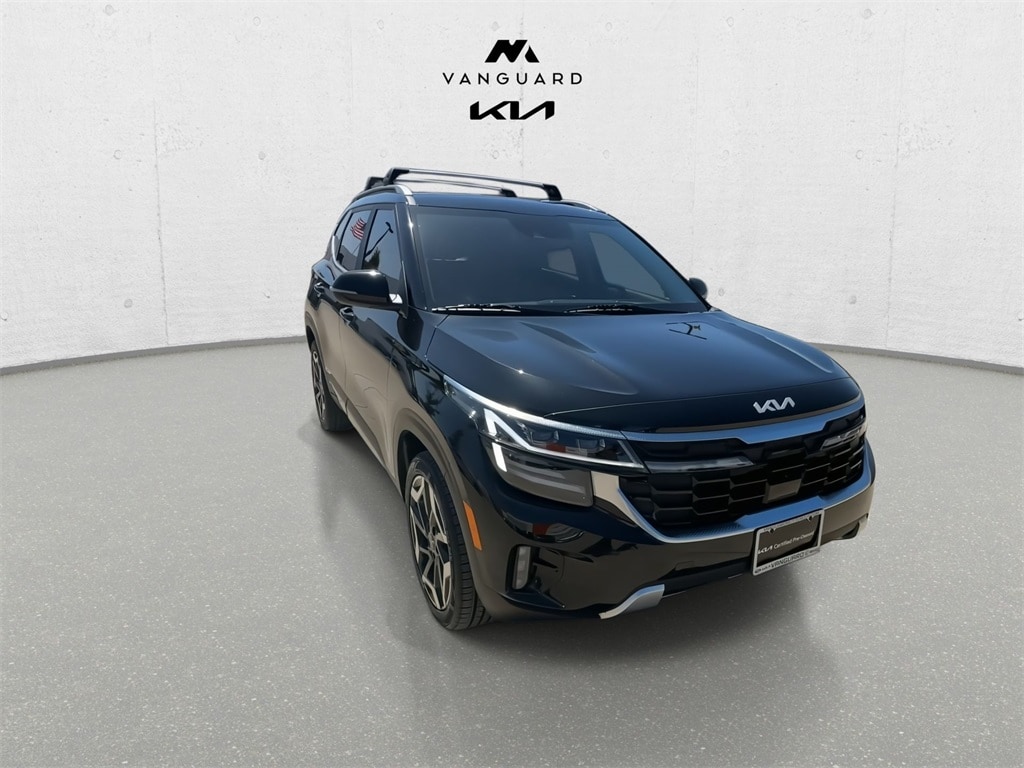 Certified 2024 Kia Seltos SX with VIN KNDETCA76R7579977 for sale in Arlington, TX