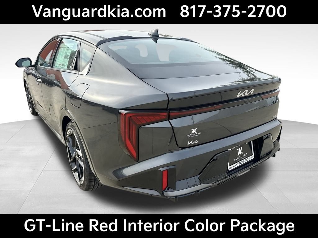 New 2025 Kia K4 GT-Line Sedan