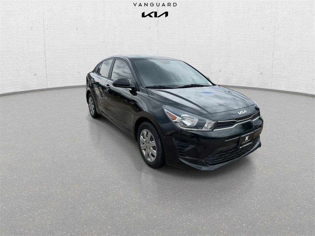 Certified 2023 Kia Rio LX with VIN 3KPA24AD0PE600557 for sale in Arlington, TX