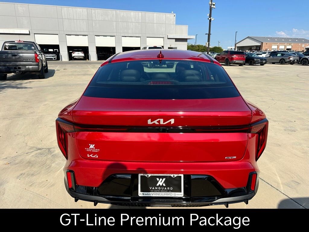 New 2025 Kia K4 GT-Line Sedan