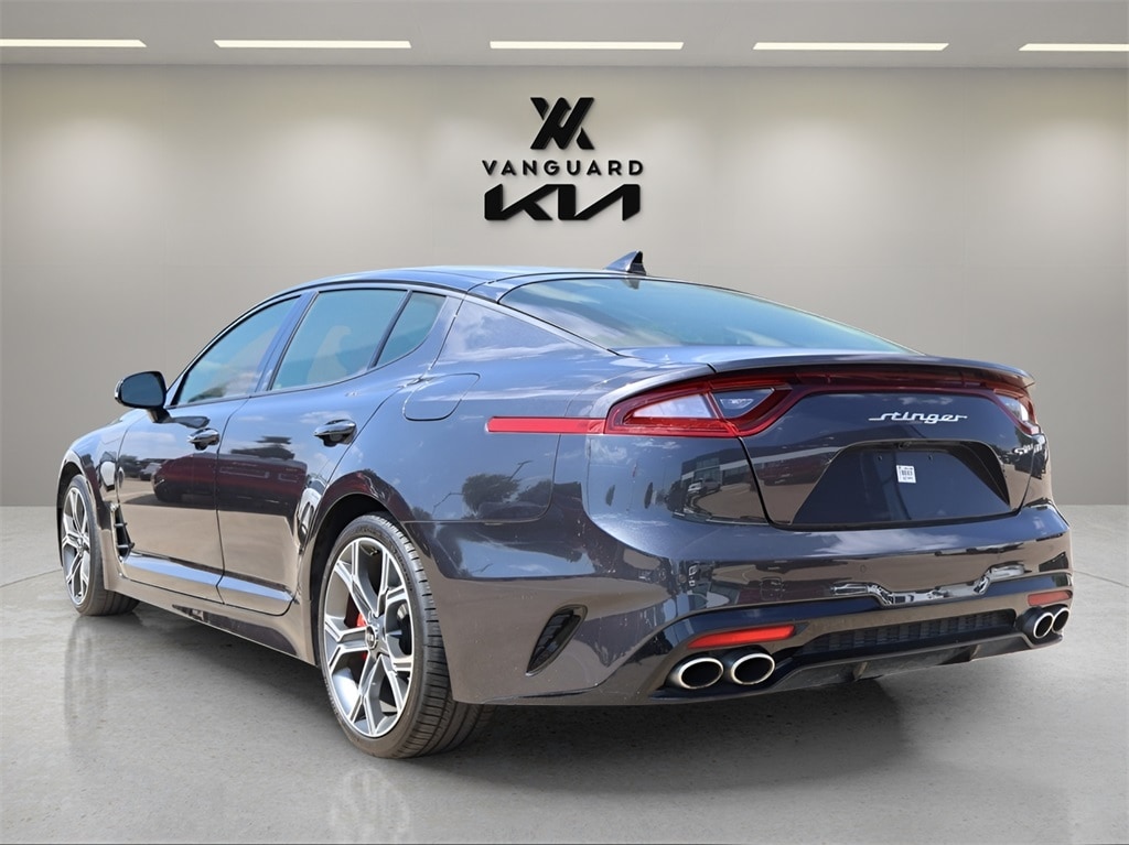 Used 2021 Kia Stinger GT2 with VIN KNAE55LC0M6089207 for sale in Arlington, TX