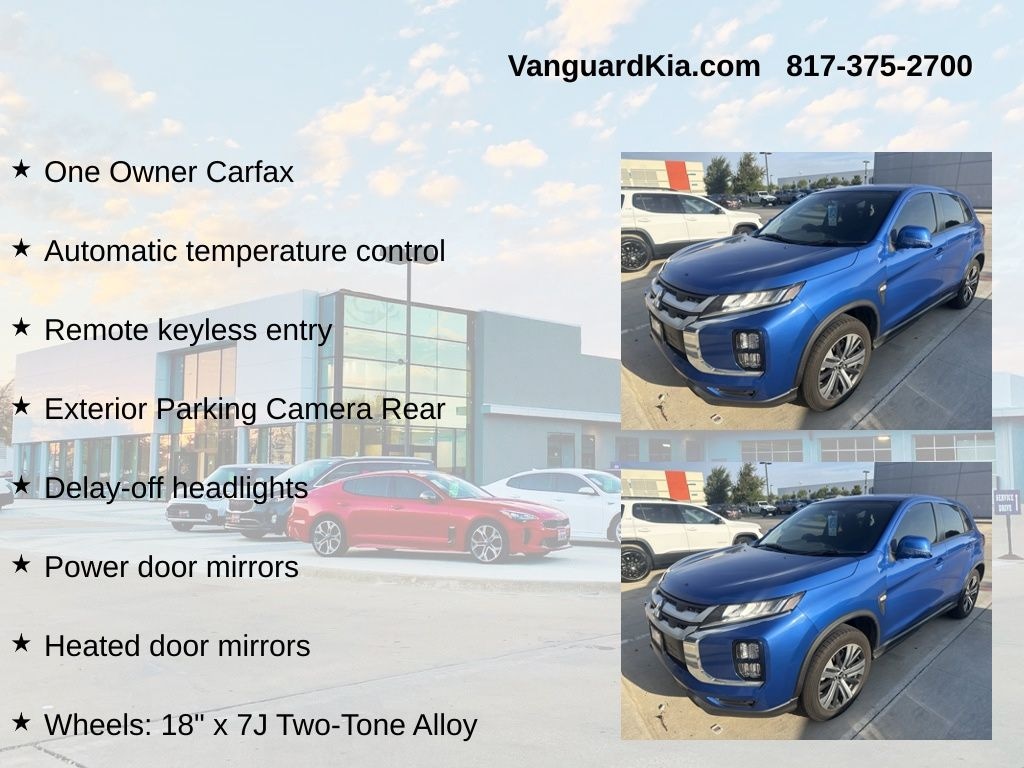 Used 2020 Mitsubishi Outlander Sport 2.0 ES SUV