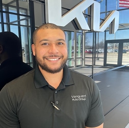 Staff member Kaleb Collins from ID_7da04007184b