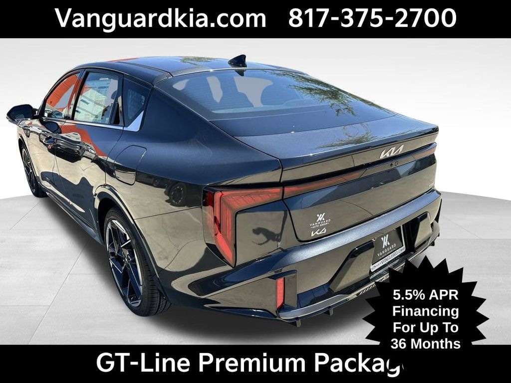 New 2025 Kia K4 GT-Line Sedan