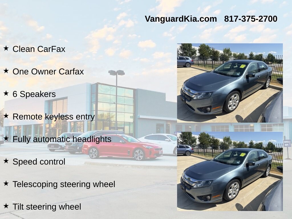 Used 2011 Ford Fusion SE Sedan