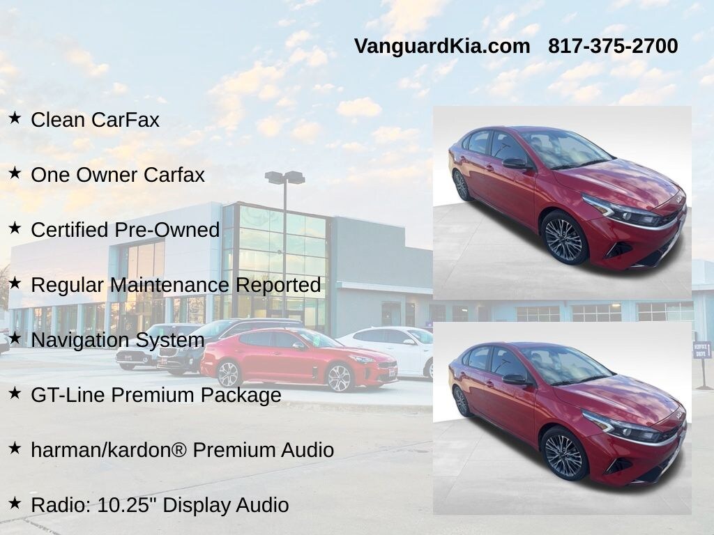 Certified 2024 Kia Forte GT-Line Sedan