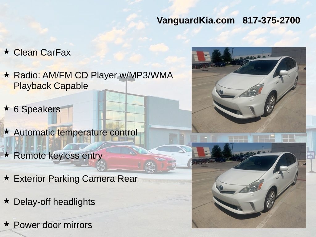 Used 2012 Toyota Prius v Five Wagon