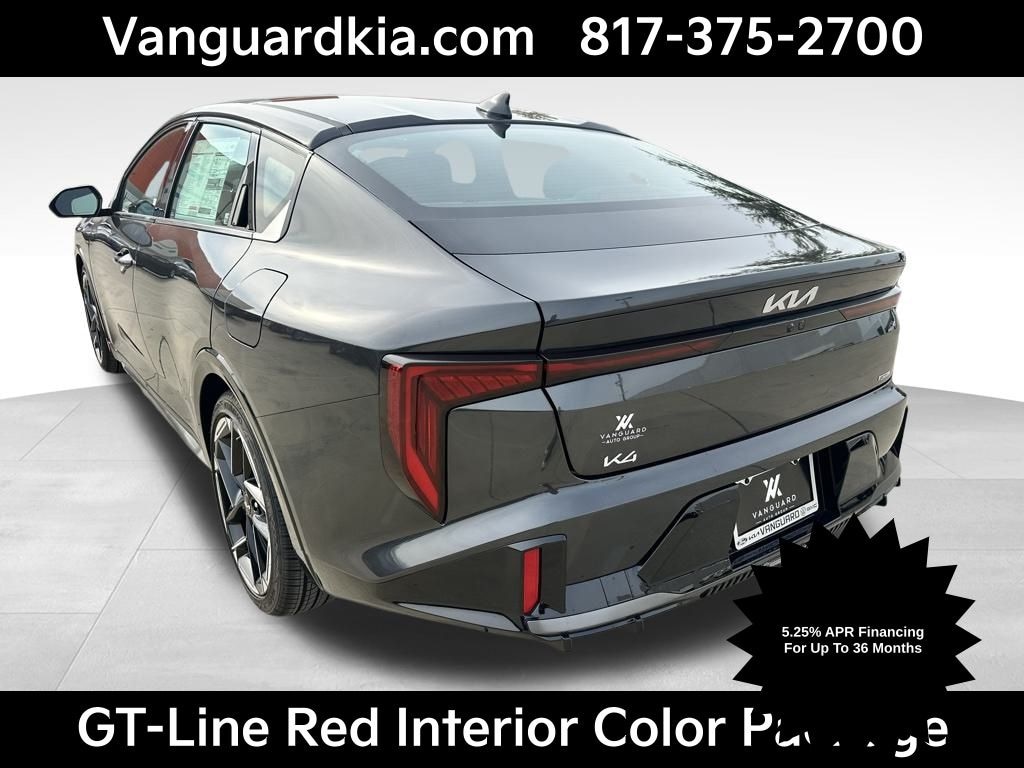 New 2025 Kia K4 GT-Line Sedan
