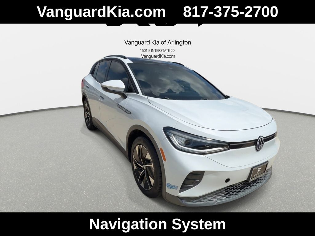 Used 2021 Volkswagen ID.4 PRO S with VIN WVGTMPE21MP042447 for sale in Arlington, TX