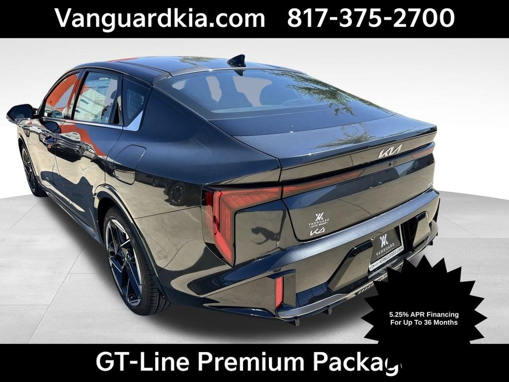 New 2025 Kia K4 GT-Line Sedan