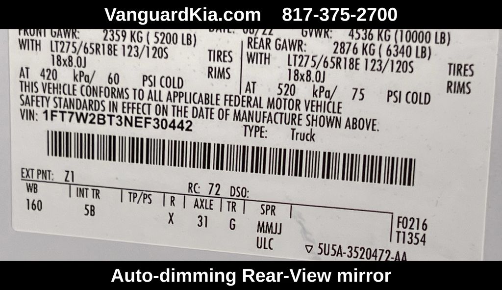 2022 Ford F-250 Super Duty Lariat - Photo 35