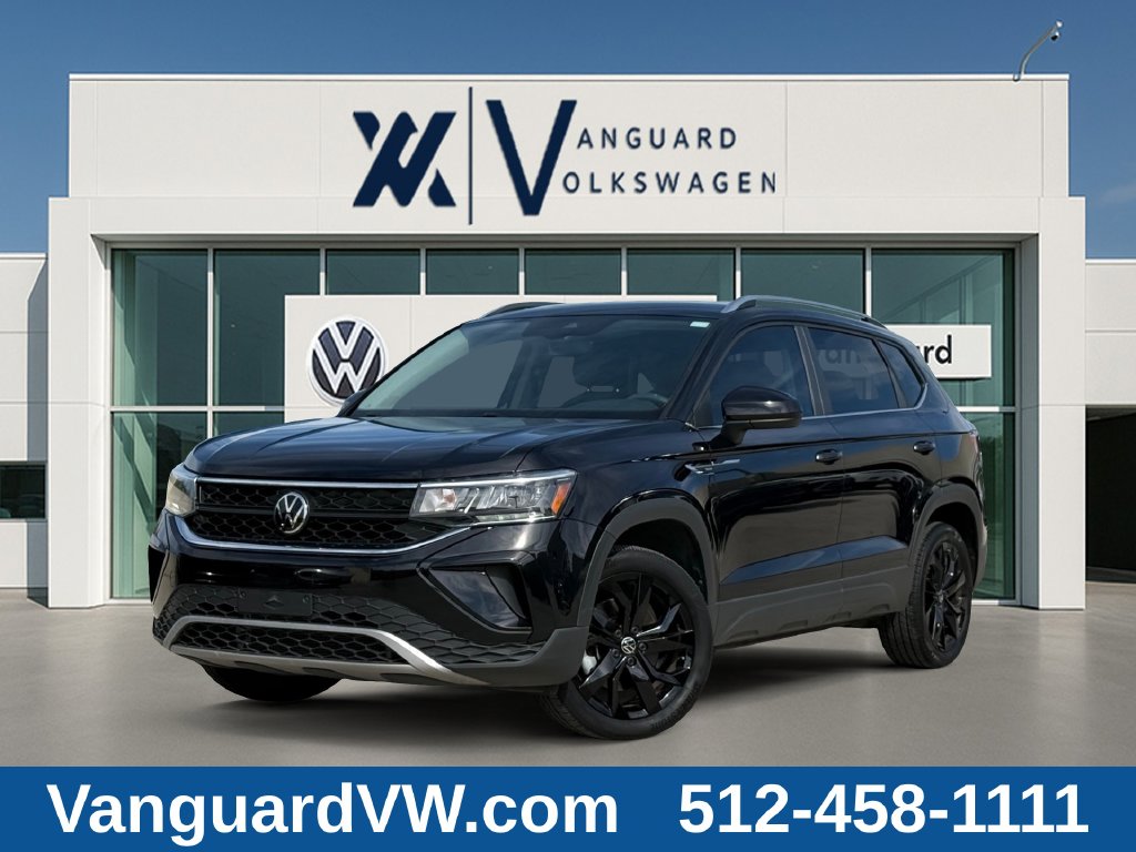 Certified pre-owned 2022 Volkswagen Taos 1.5T SE SUV for sale in Austin, TX
