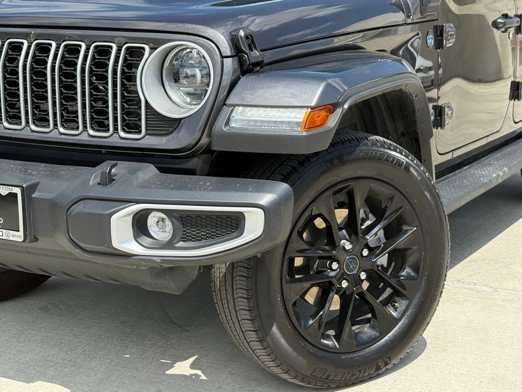 Used 2025 Jeep Wrangler 4xe Sahara 4XE with VIN 1C4RJXP62SW585705 for sale in Austin, TX