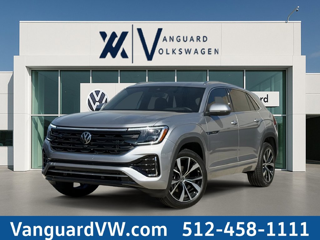 Certified pre-owned 2026 Volkswagen Atlas Cross Sport SEL Premium R-Line SUV for sale in Austin, TX