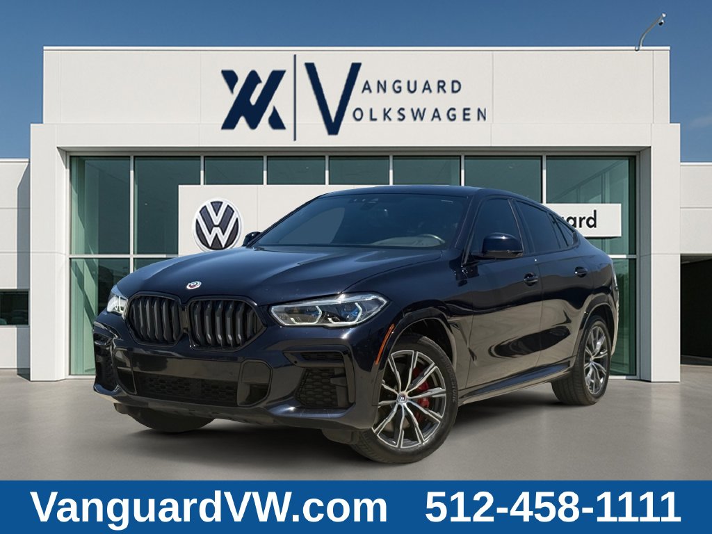 Certified pre-owned 2023 BMW X6 M50i SUV for sale in Austin, TX