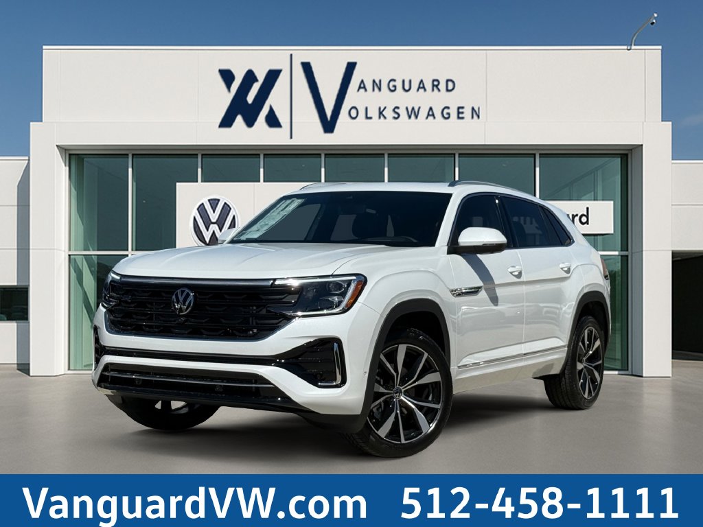 Certified pre-owned 2026 Volkswagen Atlas Cross Sport SEL Premium R-Line SUV for sale in Austin, TX