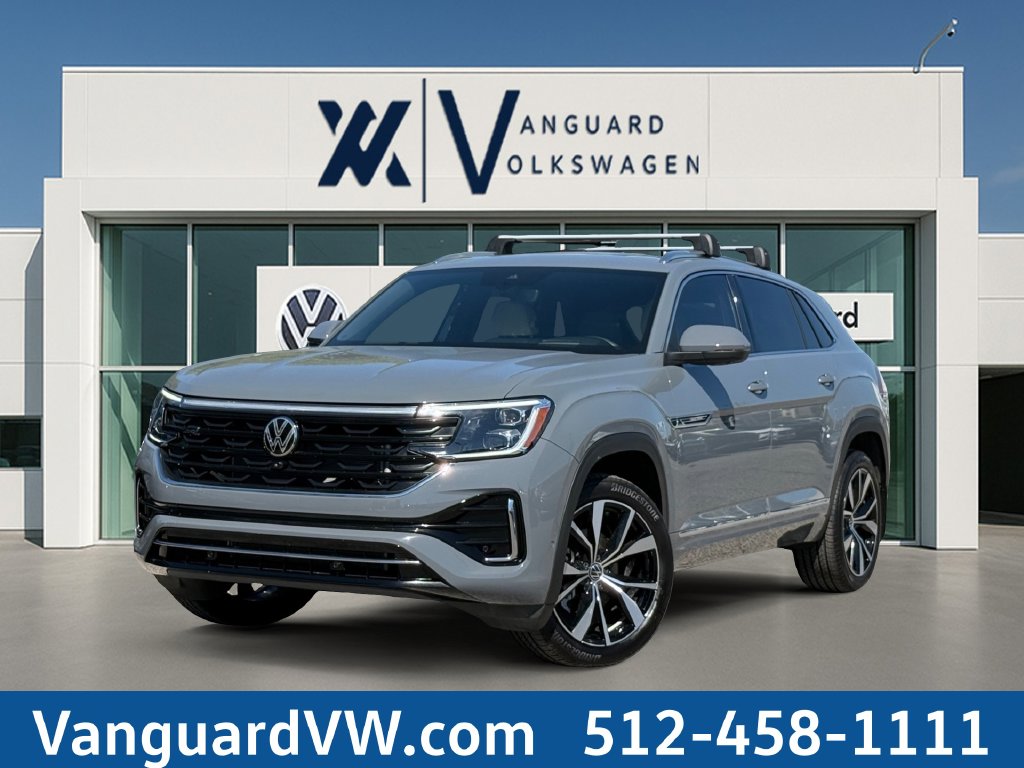 Certified pre-owned 2026 Volkswagen Atlas Cross Sport SEL Premium R-Line SUV for sale in Austin, TX