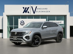 Certified pre-owned 2026 Volkswagen Atlas Cross Sport 2.0T SE w/Technology SUV for sale in Austin, TX