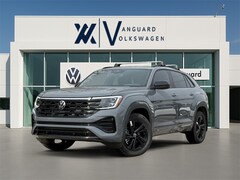 Certified pre-owned 2026 Volkswagen Atlas Cross Sport 2.0T SEL R-Line Black SUV for sale in Austin, TX