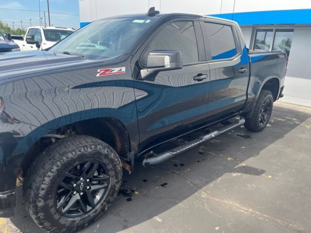 Used 2021 Chevrolet Silverado 1500 LT Trail Boss Truck Crew Cab
