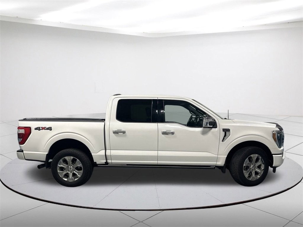 Used 2021 Ford F-150 Platinum with VIN 1FTFW1E81MFB13861 for sale in Newhall, IA