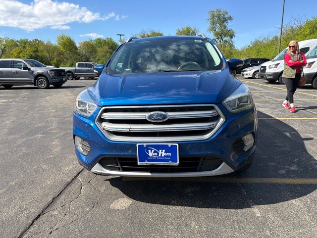 Used 2017 Ford Escape Titanium with VIN 1FMCU0JD9HUA79753 for sale in Oconomowoc, WI