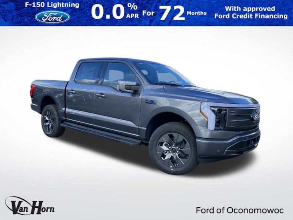 New 2025 Ford F-150 Lightning Lariat Truck