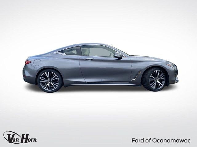 Used 2022 INFINITI Q60 Coupe LUXE with VIN JN1EV7KL4NM630078 for sale in Oconomowoc, WI
