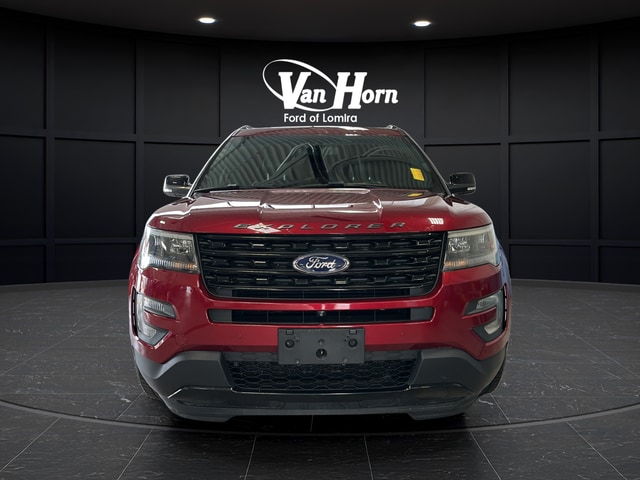 Used 2017 Ford Explorer Sport with VIN 1FM5K8GT6HGA92485 for sale in Lomira, WI