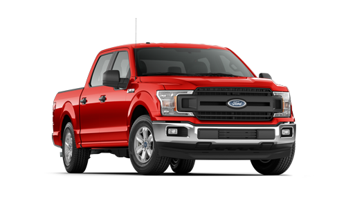Red 2019 Ford F-150