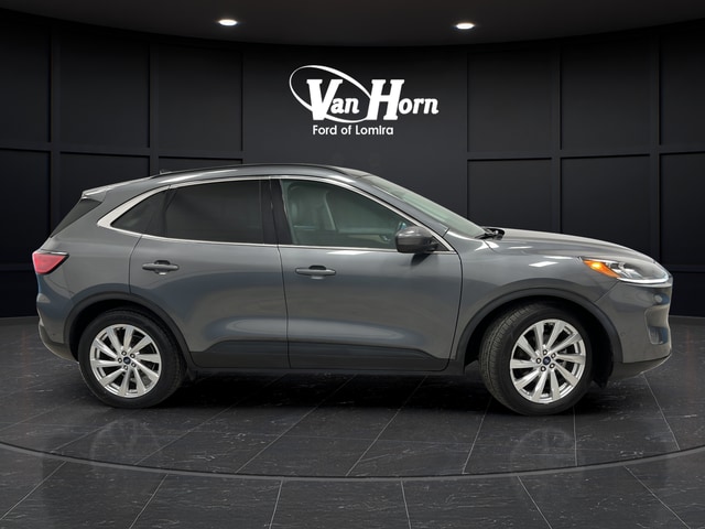 Used 2021 Ford Escape Titanium with VIN 1FMCU0DZ9MUB32386 for sale in Lomira, WI