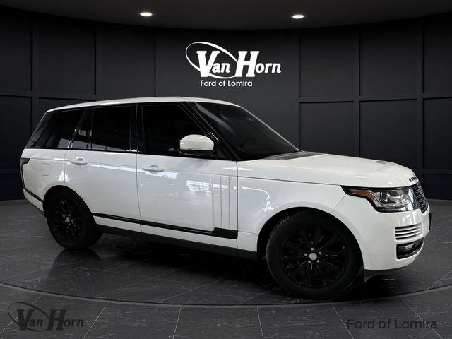 2016 Land Rover Range Rover HSE