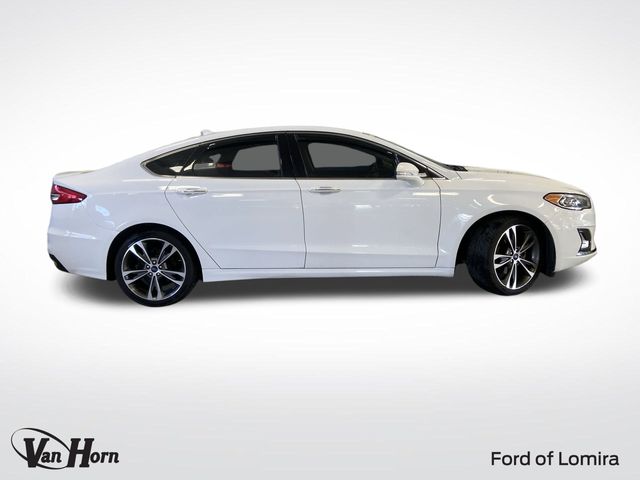 Used 2020 Ford Fusion Titanium with VIN 3FA6P0D95LR137685 for sale in Lomira, WI