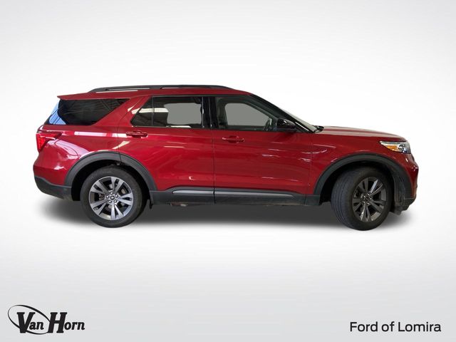 Used 2022 Ford Explorer XLT with VIN 1FMSK8DH4NGC10161 for sale in Lomira, WI
