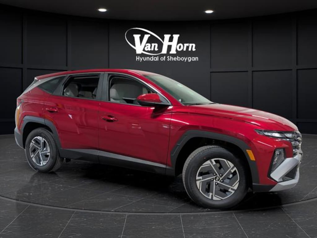 New 2026 Hyundai Tucson Hybrid Blue SUV