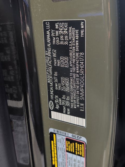 2024 Hyundai Santa Fe Limited - Photo 41
