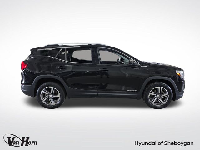 Used 2021 GMC Terrain SLT with VIN 3GKALVEV0ML313138 for sale in Sheboygan, WI