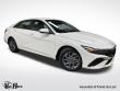 New 2025 Hyundai Elantra Hybrid Blue Sedan