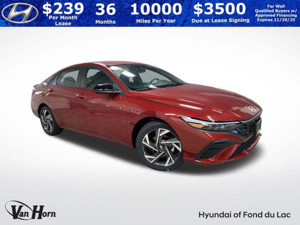 New 2025 Hyundai Elantra SEL Sport Sedan