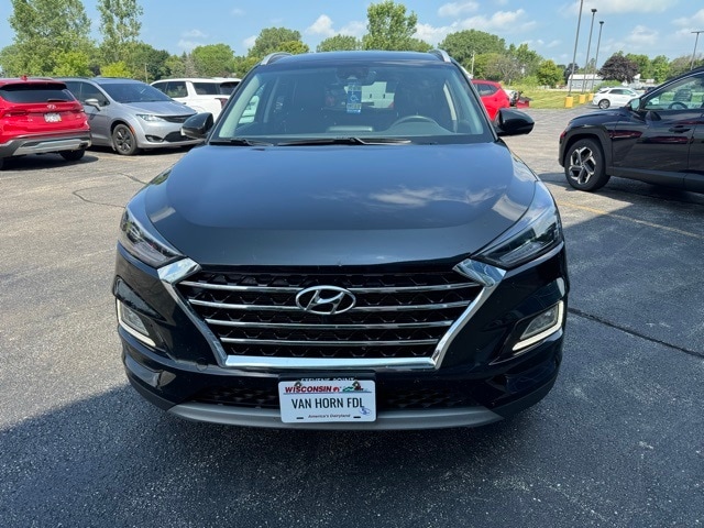 Used 2021 Hyundai Tucson Limited with VIN KM8J3CAL2MU345496 for sale in Fond Du Lac, WI