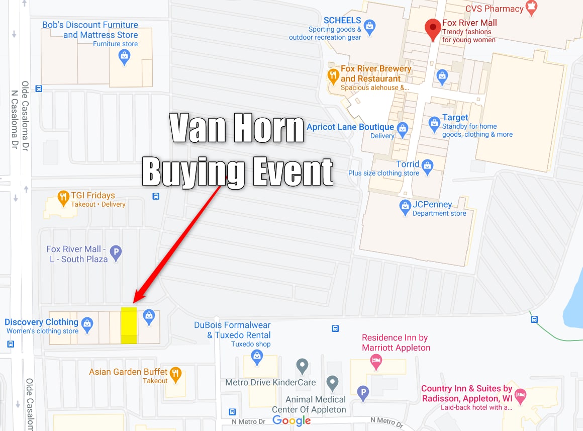 vans store fox river mall