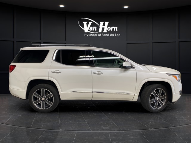Used 2017 GMC Acadia Denali with VIN 1GKKNPLS6HZ193041 for sale in Fond du Lac, WI