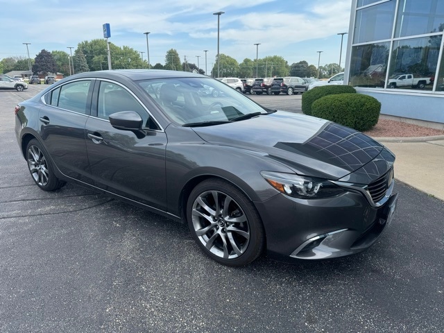 Used 2017 Mazda Mazda6 i Grand Touring with VIN JM1GL1W55H1146141 for sale in Fond Du Lac, WI