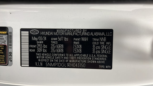 2024 Hyundai Santa Fe SE - Photo 31