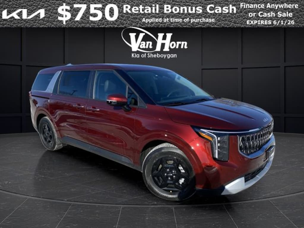 New 2026 Kia Carnival LXS Minivan/Van