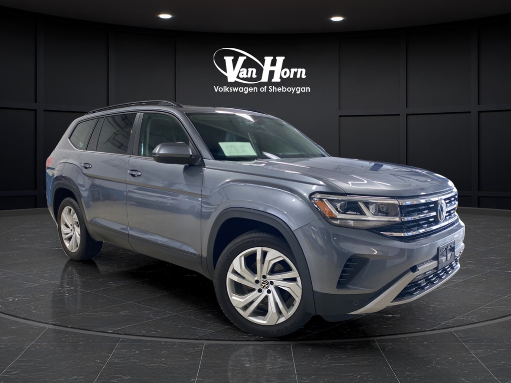 Used 2021 Volkswagen Atlas 3.6L V6 SE w/Technology 4MOTION SUV