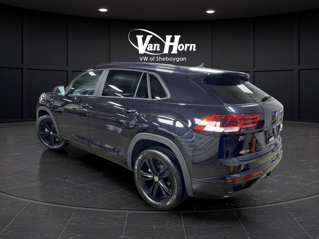 Certified 2023 Volkswagen Atlas Cross Sport 3.6L V6 SEL R-Line Black SUV