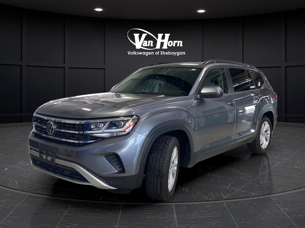 Used 2021 Volkswagen Atlas 3.6L V6 SE w/Technology 4MOTION SUV