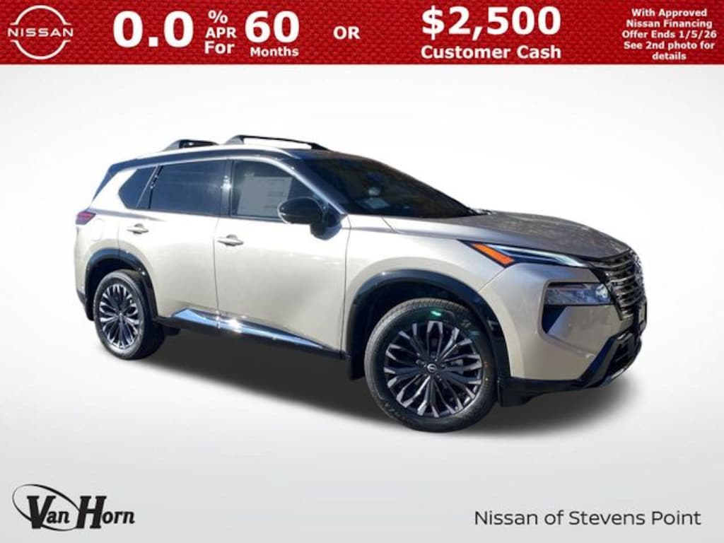 New 2026 Nissan Rogue Platinum SUV