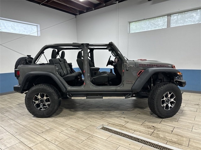 Used 2019 Jeep Wrangler Unlimited Rubicon with VIN 1C4HJXFG5KW614927 for sale in Stevens Point, WI